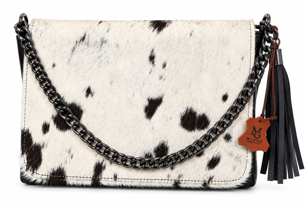 BOLSO MODELO ESPAÑA CON TAPA DE VACA