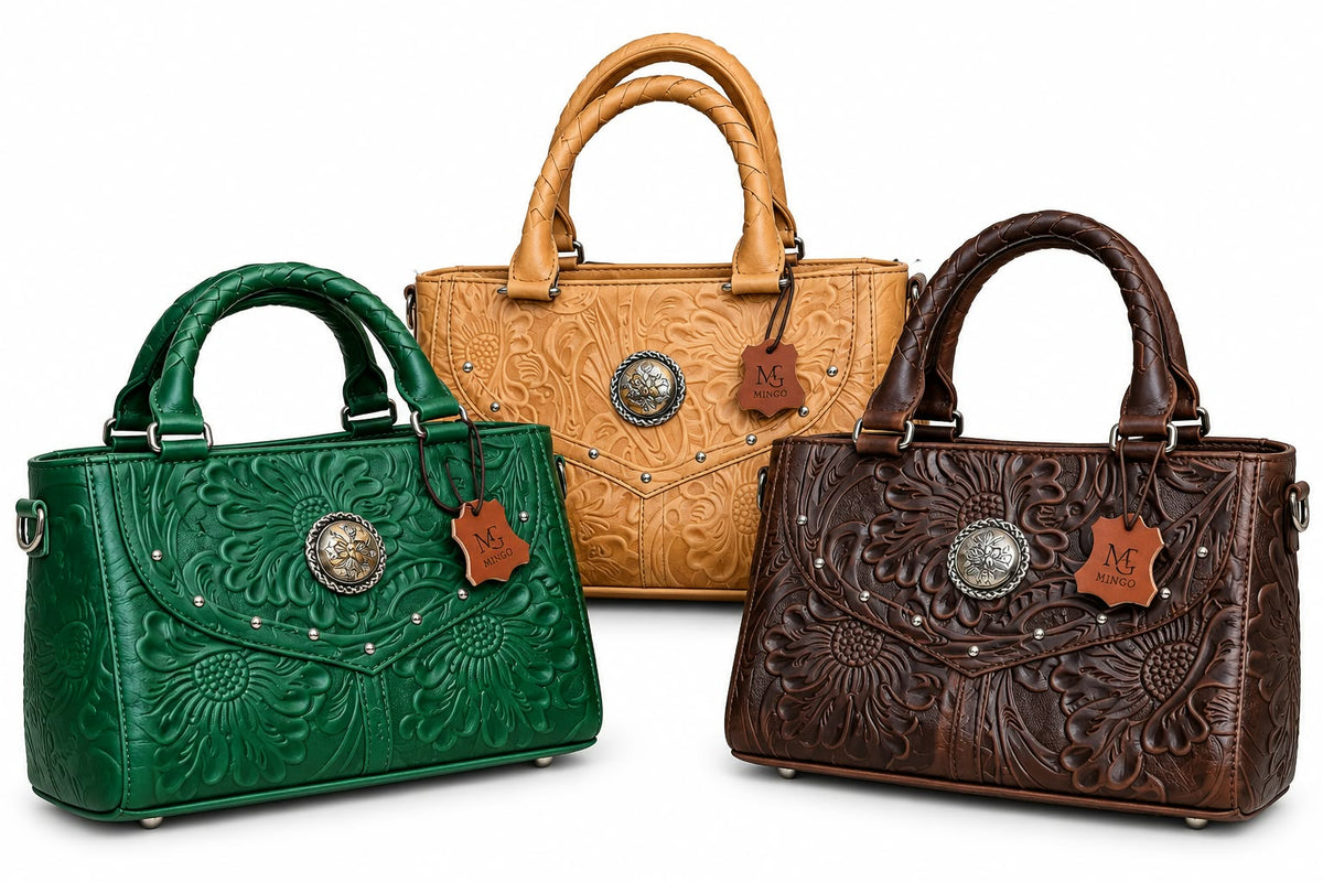 BOLSA MODELO XALAPA CINCELADA