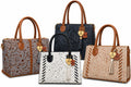 Bolso Tote satchel Modelo Muñequeado