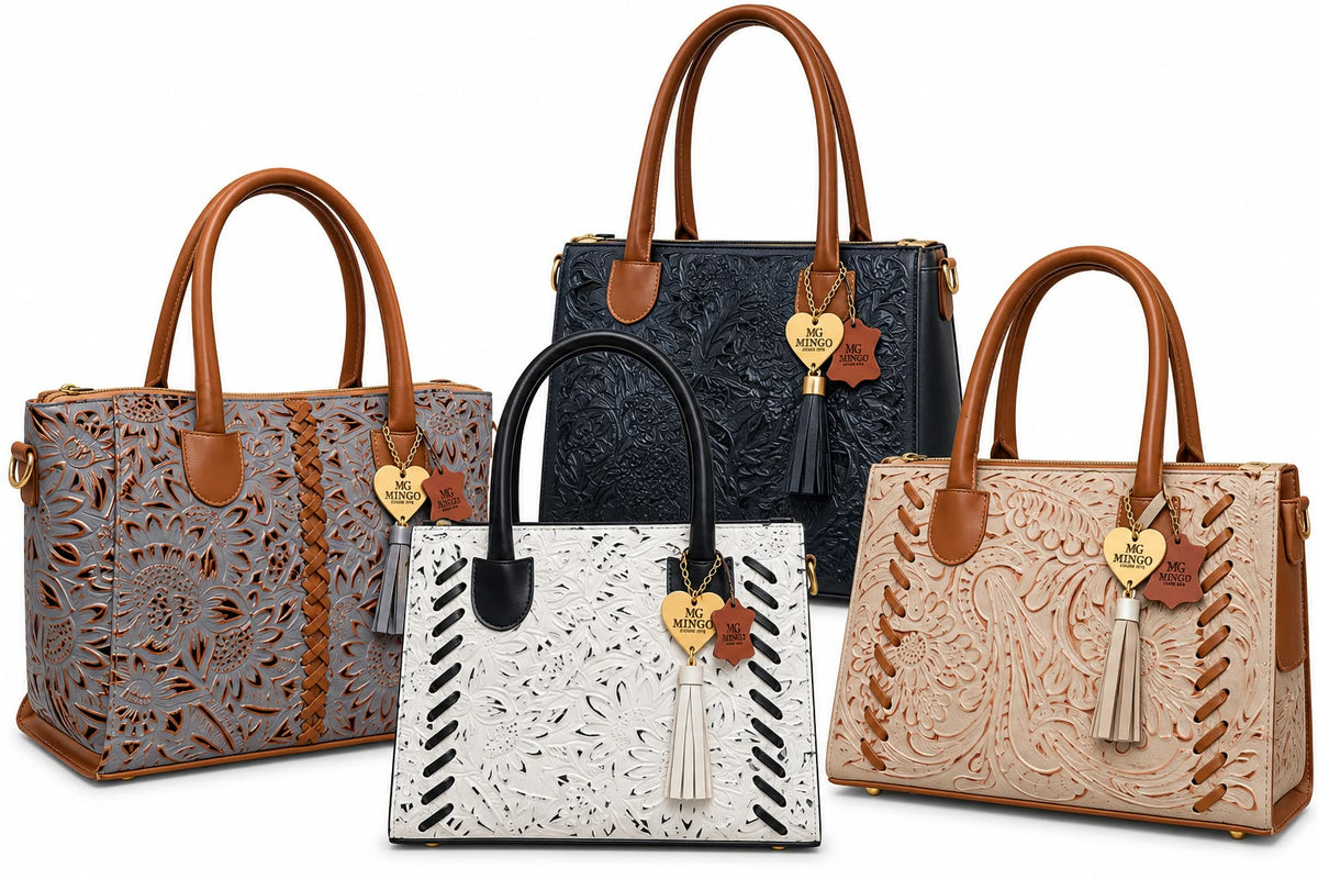 Bolso Tote satchel Modelo Muñequeado