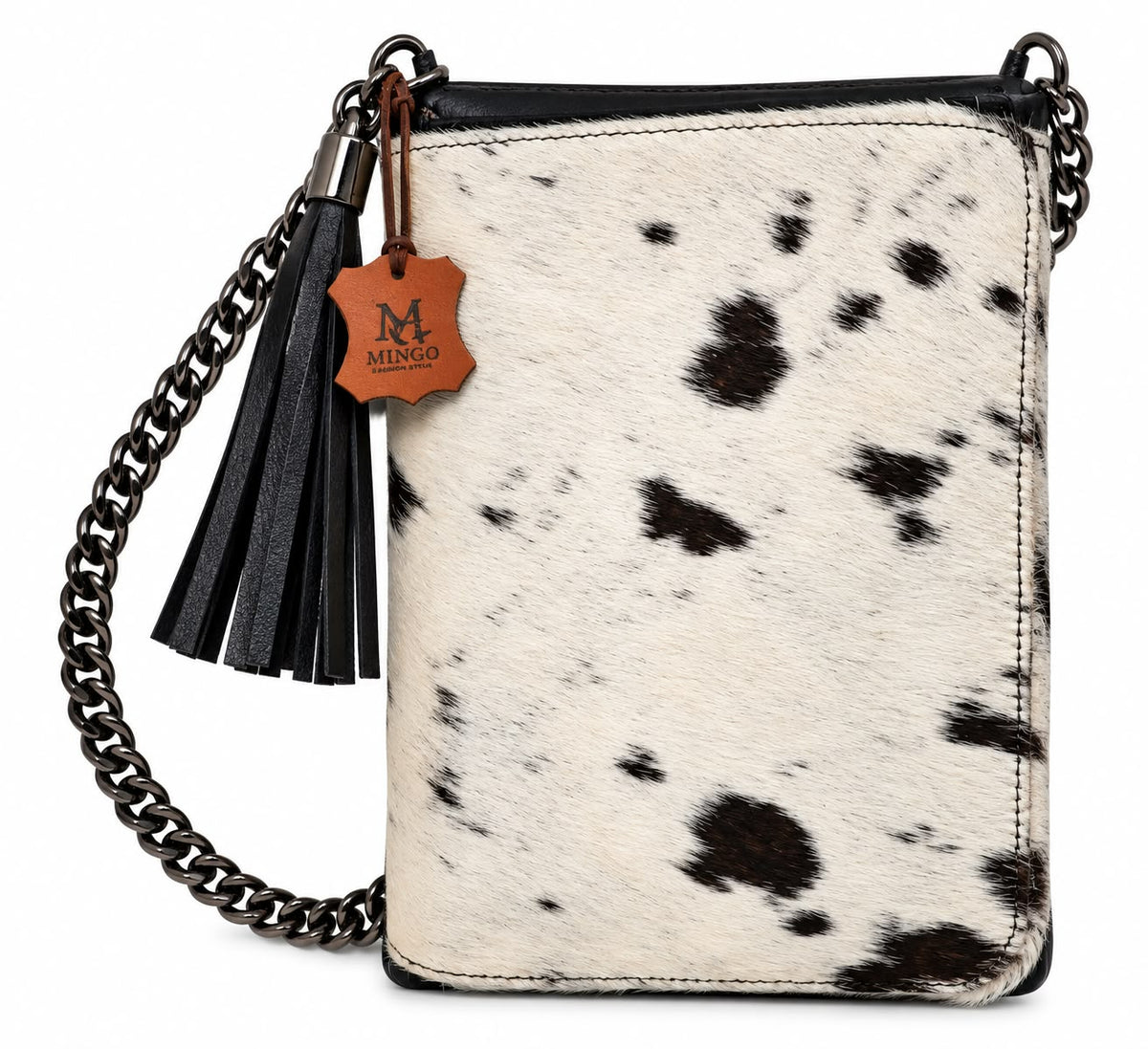 BOLSO MODELO ESPAÑA CON TAPA DE VACA