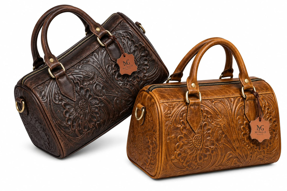Bolso Satchel estilo Baul Modelo Tulum