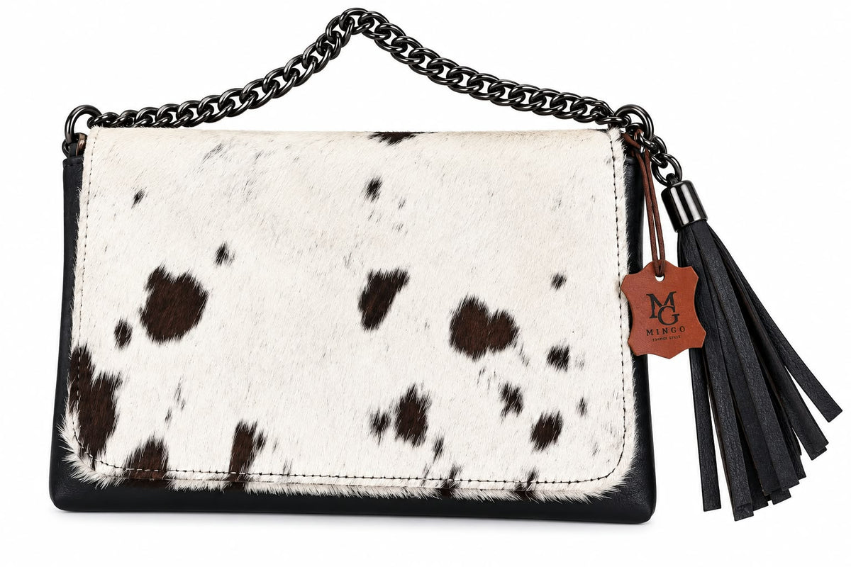 BOLSO MODELO ESPAÑA CON TAPA DE VACA