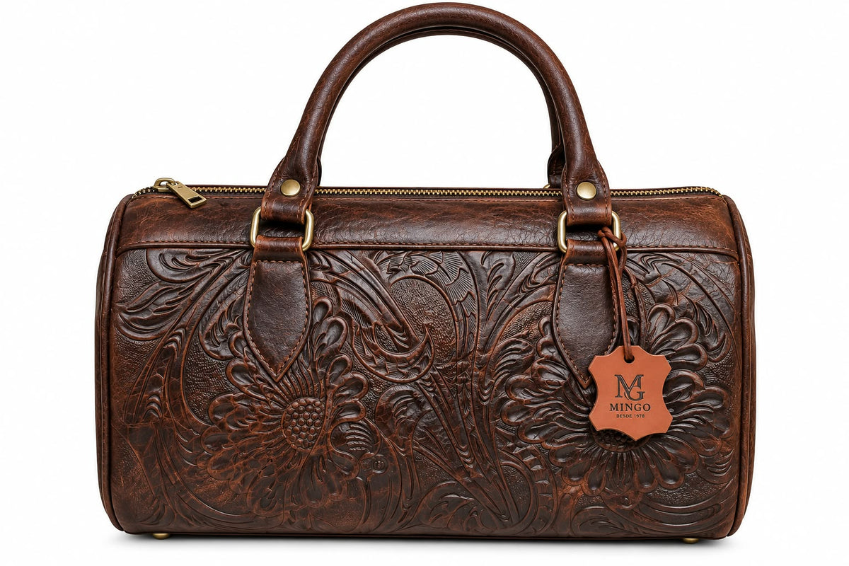 Bolso Satchel estilo Baul Modelo Tulum
