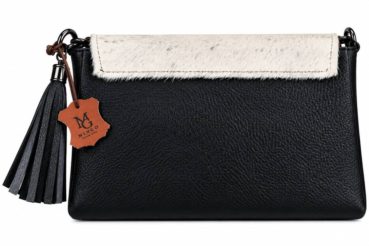 BOLSO MODELO ESPAÑA CON TAPA DE VACA