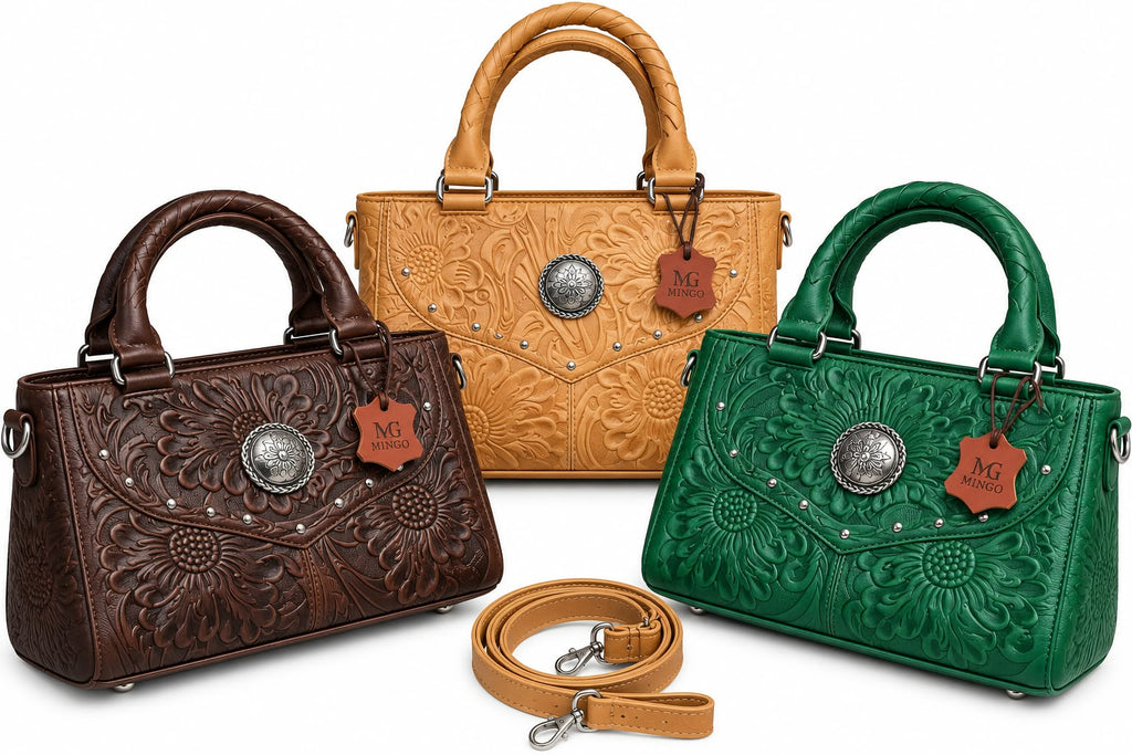 BOLSA MODELO XALAPA CINCELADA