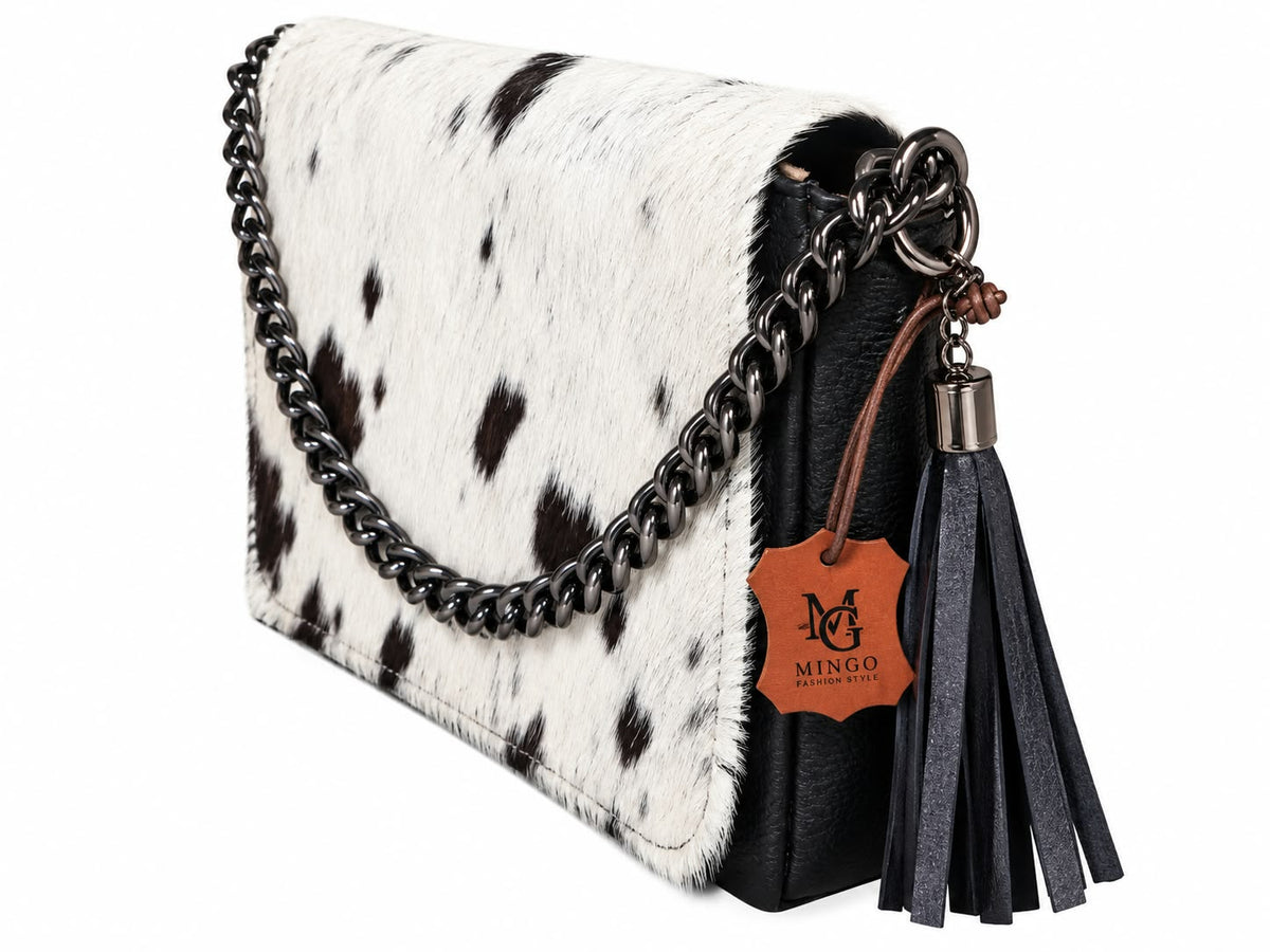 BOLSO MODELO ESPAÑA CON TAPA DE VACA