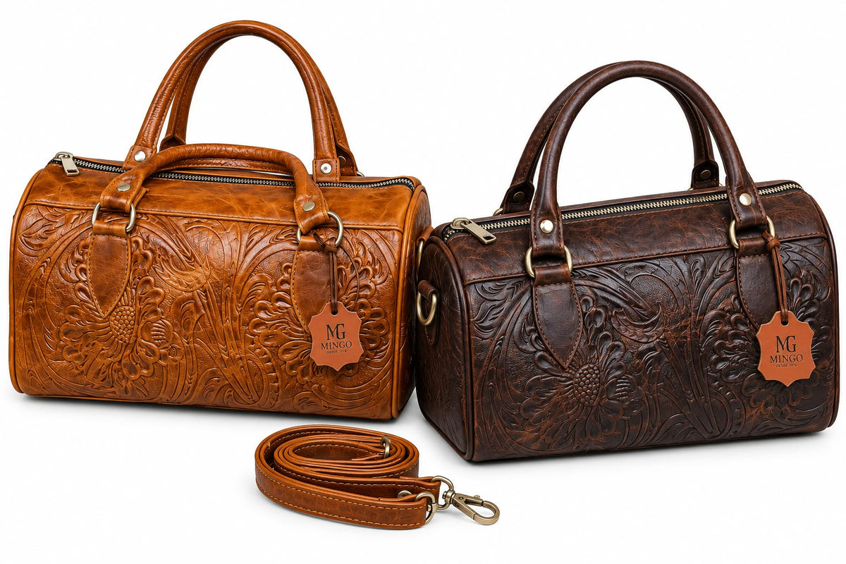 Bolso Satchel estilo Baul Modelo Tulum